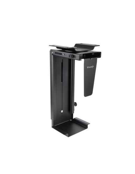 TOOQ SOPORTE PARA CPU ESCRITORIO PARED NEGRO