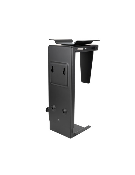 TOOQ SOPORTE PARA CPU ESCRITORIO PARED NEGRO