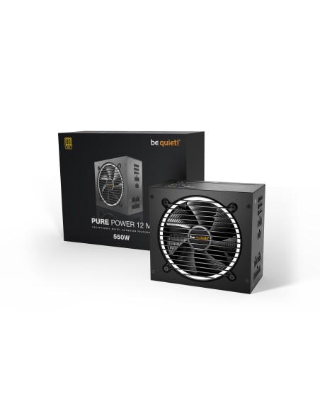 Be quiet! Pure Power 12M 550W ATX 80 Plus Gold Negra
