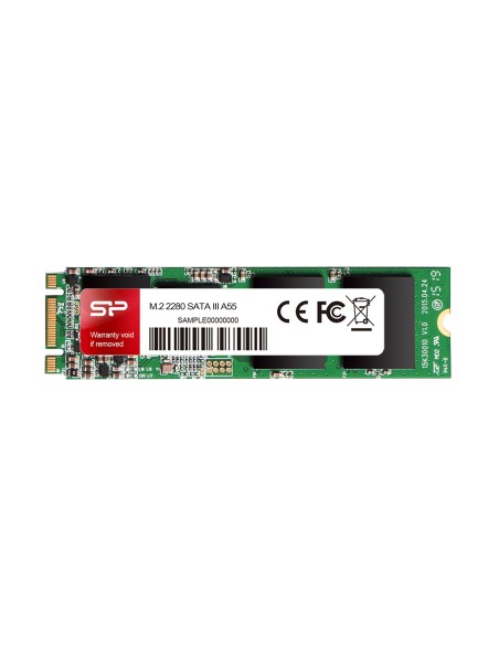 Silicon Power M.2 2280 A55 250GB SATA Negro