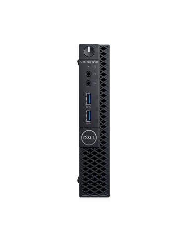 DELL OptiPlex 3060 i3-8100T mini PC 8ª generación de procesadores Intel® Core™ i3 4 GB DDR4-SDRAM 128 GB SSD Windows 10 Pro