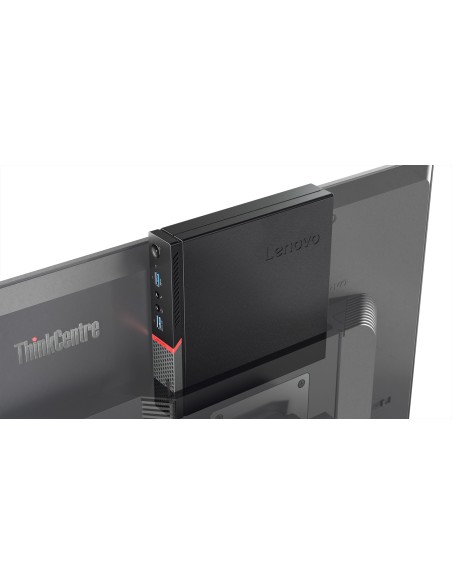 Lenovo ThinkCentre M600 J3710 mini PC Intel® Pentium® 4 GB DDR3L-SDRAM 500 GB Unidad de disco duro Windows 10 Pro Negro