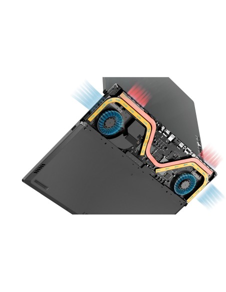 Lenovo Legion Y730 Portátil 39,6 cm (15.6") 1920 x 1080 Pixeles 8ª generación de procesadores Intel® Core™ i7 16 GB DDR4-SDRAM