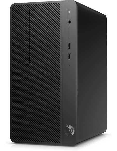 HP 285 G3 2400G Micro Torre AMD Ryzen 5 8 GB DDR4-SDRAM 256 GB SSD Windows 10 Pro PC Negro
