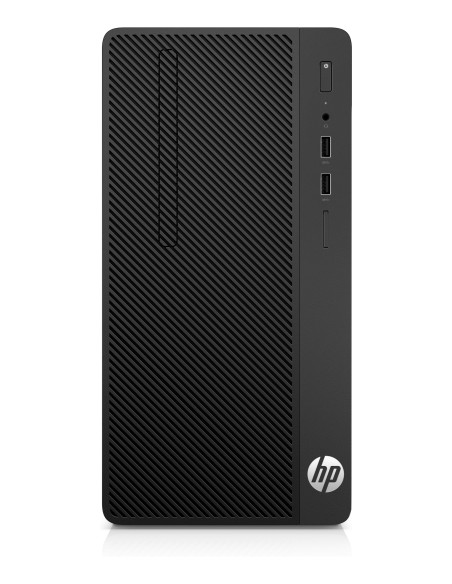 HP 285 G3 2400G Micro Torre AMD Ryzen 5 8 GB DDR4-SDRAM 256 GB SSD Windows 10 Pro PC Negro