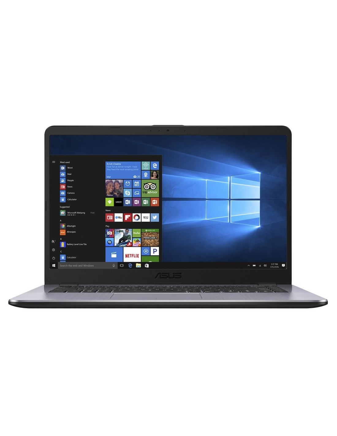 ASUS VivoBook 15 X505BA-BR496 Portátil 39,6 cm HD AMD A6