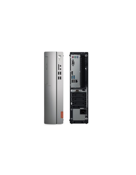 Lenovo IdeaCentre 510S i3-8100 SFF 8ª generación de procesadores Intel® Core™ i3 8 GB DDR4-SDRAM 256 GB SSD PC Negro, Plata