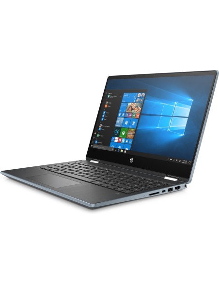 HP Pavilion x360 14-dh1016ns DDR4-SDRAM Híbrido (2-en-1) 35,6 cm (14") 1366 x 768 Pixeles Pantalla táctil Intel® Core™ i3 de