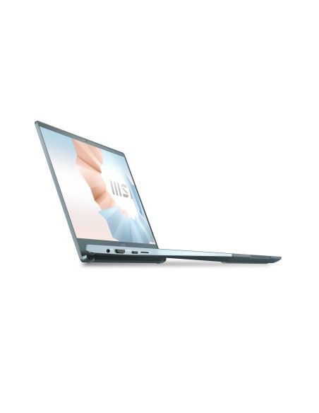MSI Modern 14 B10MW-050XES DDR4-SDRAM Portátil 35,6 cm (14") 1920 x 1080 Pixeles Intel® Core™ i7 de 10ma Generación 16 GB 1000