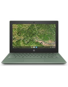 HP Chromebook 11A G8 EE DDR4-SDRAM 29,5 cm (11.6") 1366 x 768 Pixeles AMD A4 4 GB 32 GB eMMC Wi-Fi 5 (802.11ac) Chrome OS Verde