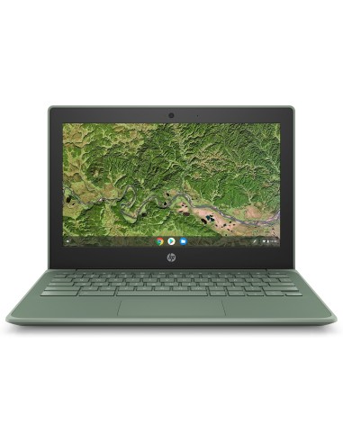 HP Chromebook 11A G8 EE DDR4-SDRAM 29,5 cm (11.6") 1366 x 768 Pixeles AMD A4 4 GB 32 GB eMMC Wi-Fi 5 (802.11ac) Chrome OS Verde