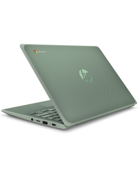 HP Chromebook 11A G8 EE DDR4-SDRAM 29,5 cm (11.6") 1366 x 768 Pixeles AMD A4 4 GB 32 GB eMMC Wi-Fi 5 (802.11ac) Chrome OS Verde
