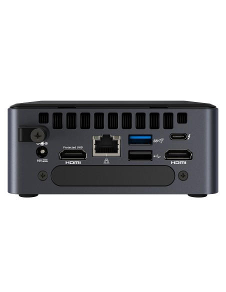 Intel NUC BKNUC8I3PNH PC estación de trabajo barebone 0,69 l tamaño PC Negro BGA 1528 i3-8145U 2,1 GHz
