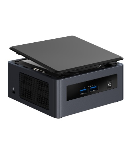 Intel NUC BKNUC8I3PNH PC estación de trabajo barebone 0,69 l tamaño PC Negro BGA 1528 i3-8145U 2,1 GHz