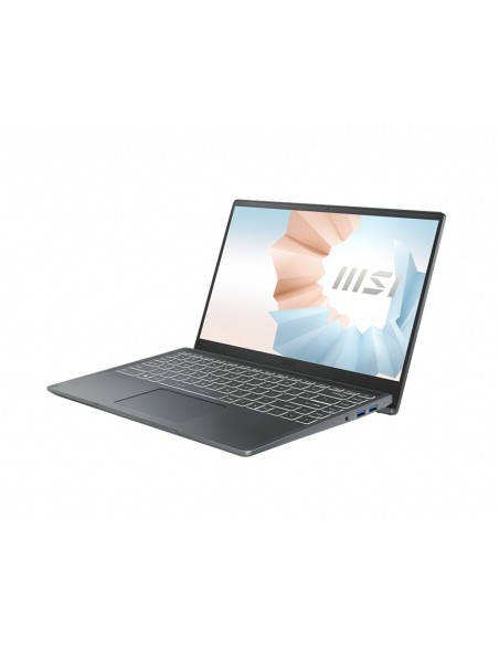 MSI Modern 14 B11SB-009XES DDR4-SDRAM Portátil 35,6 cm (14") 1920 x 1080 Pixeles Intel® Core™ i7 de 11ma Generación 16 GB 512