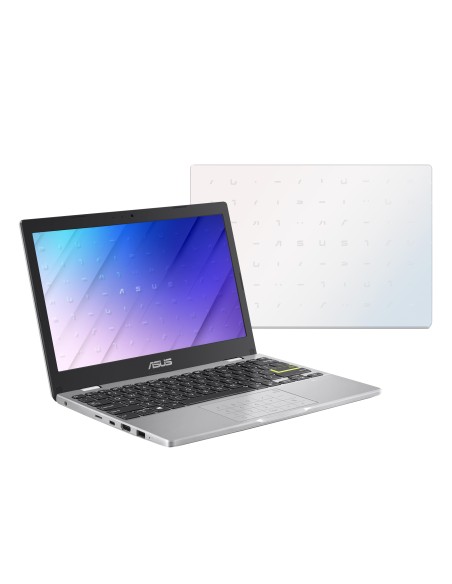 ASUS E210MA-GJ003R - Portátil de 11.6" HD (Celeron N4020, 4GB RAM, 64GB eMMC, UHD Graphics 605, Windows 10 Pro) Blanco Sueño -