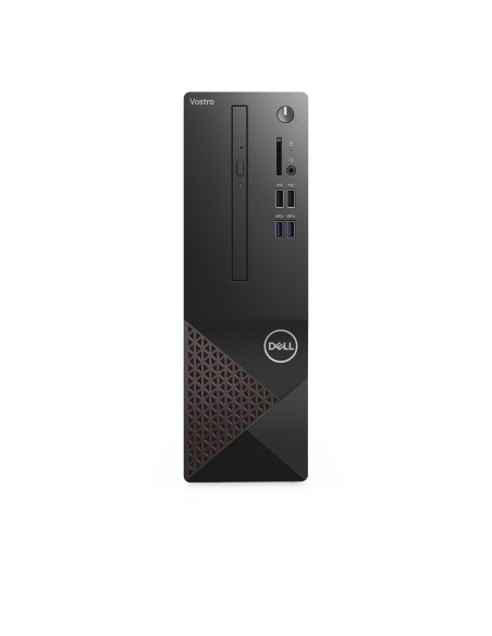 DELL Vostro 3681 DDR4-SDRAM i5-10400 SFF Intel® Core™ i5 de 10ma Generación 8 GB 512 GB SSD Windows 10 Pro PC Negro, Rojo