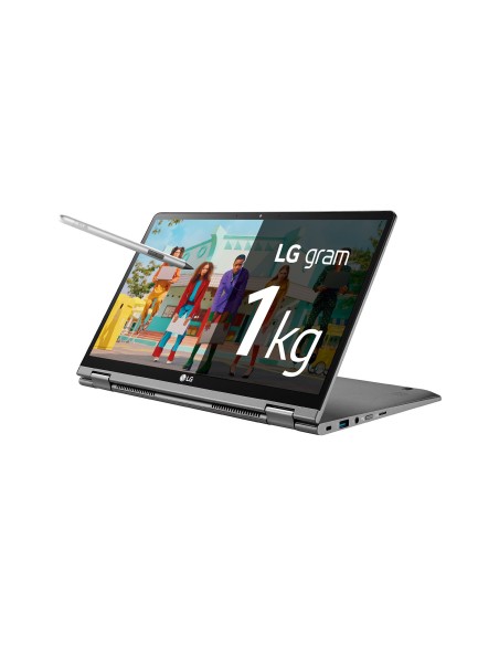 LG Gram DDR4-SDRAM Híbrido (2-en-1) 35,6 cm (14") 1920 x 1080 Pixeles Pantalla táctil Intel® Core™ i7 de 10ma Generación 16 GB