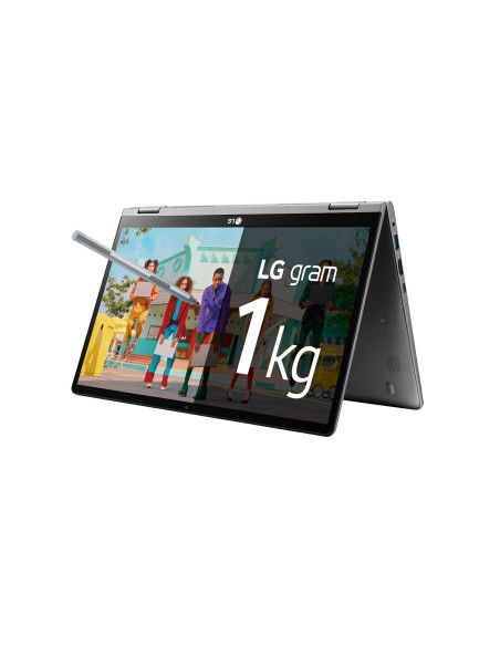 LG Gram DDR4-SDRAM Híbrido (2-en-1) 35,6 cm (14") 1920 x 1080 Pixeles Pantalla táctil Intel® Core™ i7 de 10ma Generación 16 GB