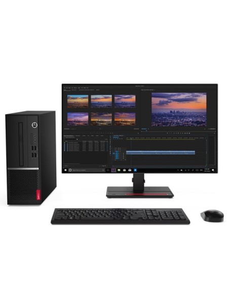 Lenovo V50s 07IMB i5-10400 SFF Intel® Core™ i5 de 10ma Generación 8 GB DDR4-SDRAM 256 GB SSD Windows 10 Pro PC Negro