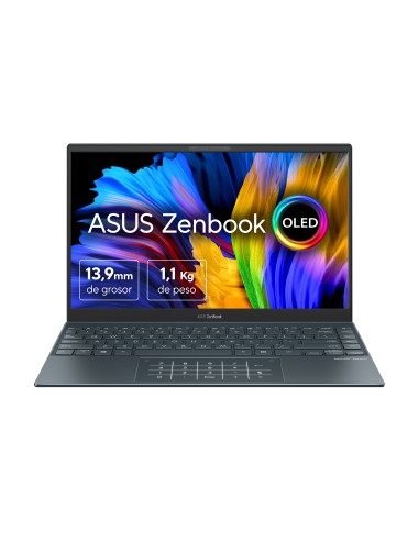 ASUS ZenBook 13 UX325EA-KG245T - Ordenador Portátil de .3" Full HD (Intel Core i7-1165G7, 16GB RAM, 512GB SSD, Intel Iris Xe