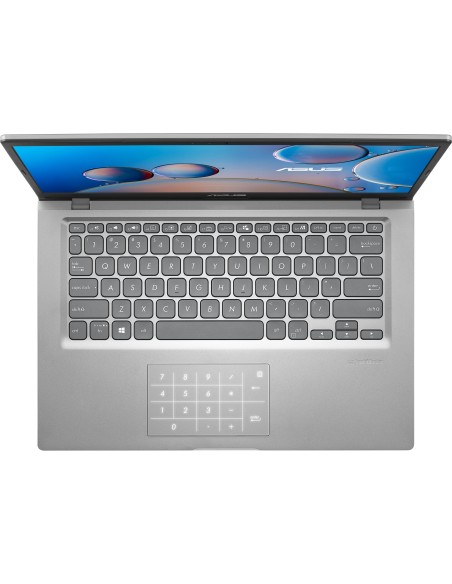 ASUS F415EA-EK153T - Portátil de 14" Full HD (Core i7-1165G7, 8GB RAM, 512GB SSD, Iris Xe Graphics, Windows 10 Home) Plata