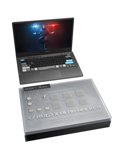 ASUS ROG Zephyrus G14 GA401QEC-K2064T - Portátil de 14" Quad HD 120Hz (Ryzen 9 5900HS, 16GB RAM, 1TB SSD, GeForce RTX 3050 Ti