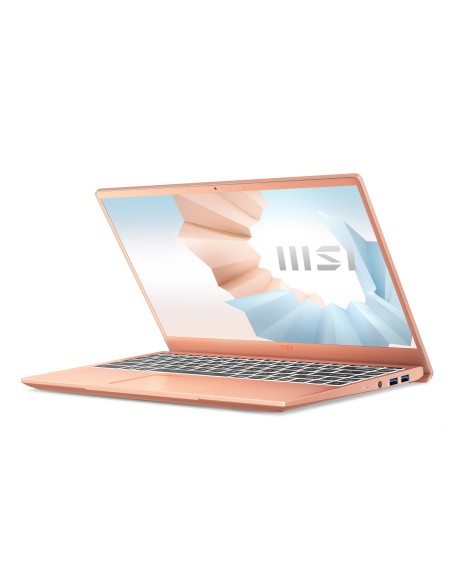 MSI Modern 14 B11MO-079XES DDR4-SDRAM Portátil 35,6 cm (14") 1920 x 1080 Pixeles Intel® Core™ i7 de 11ma Generación 16 GB 512