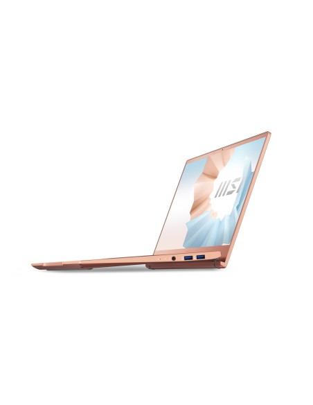 MSI Modern 14 B11MO-079XES DDR4-SDRAM Portátil 35,6 cm (14") 1920 x 1080 Pixeles Intel® Core™ i7 de 11ma Generación 16 GB 512