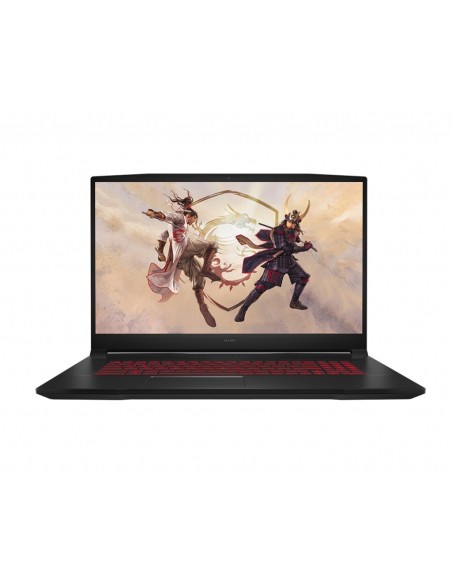 MSI Gaming GF76 11UC-080ES Katana Portátil 43,9 cm (17.3") Full HD Intel® Core™ i7 de 11ma Generación 16 GB DDR4-SDRAM 1000 GB