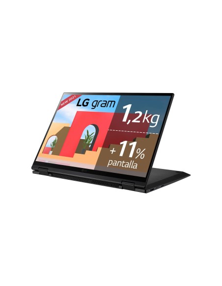 LG Gram 14T90P LPDDR4x-SDRAM Híbrido (2-en-1) 35,6 cm (14") 1920 x 1200 Pixeles Pantalla táctil Intel® Core™ i7 de 11ma