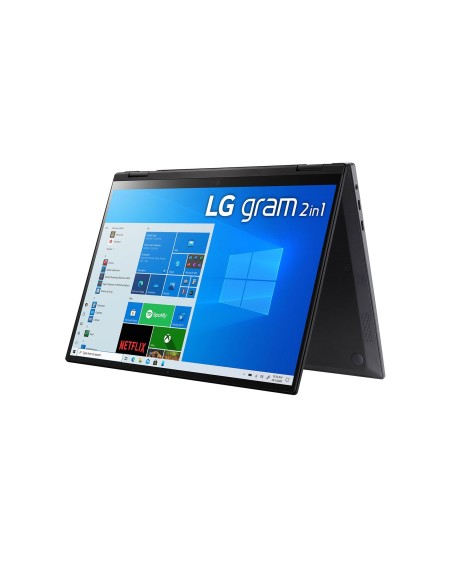 LG Gram 14T90P LPDDR4x-SDRAM Híbrido (2-en-1) 35,6 cm (14") 1920 x 1200 Pixeles Pantalla táctil Intel® Core™ i7 de 11ma