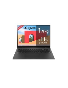 LG Gram 16T90P-G.AA78B Windows 10 Home – Portátil convertible 2en1 ultraligero de 40,6cm (16'') WQXGA 16 10 IPS (1,4kg,