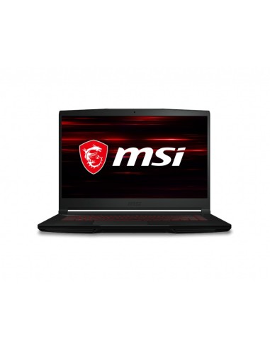MSI GF63 Thin 10UC-601XES Portátil 39,6 cm (15.6") Full HD Intel® Core™ i5 de 10ma Generación 8 GB DDR4-SDRAM 512 GB SSD NVIDIA