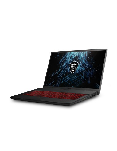 MSI Gaming GF75 10UE-201XES Thin Portátil 43,9 cm (17.3") Full HD Intel® Core™ i7 de 10ma Generación 16 GB DDR4-SDRAM 512 GB