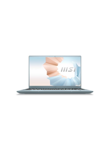 MSI Modern 14 B11MO-891XES Portátil 35,6 cm (14") Full HD Intel® Core™ i7 de 11ma Generación 16 GB DDR4-SDRAM 512 GB SSD Wi-Fi