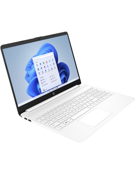 HP 15s-eq1144ns Portátil 39,6 cm (15.6") HD AMD 3000 8 GB DDR4-SDRAM 256 GB SSD Wi-Fi 5 (802.11ac) Windows 11 Home Blanco