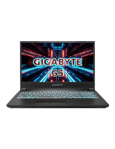 Gigabyte G5 15.6" Full HD Intel Core i5 11400H 16GB RAM 512 GB SSD FreeDOS Negro Iluminado