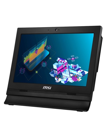 MSI PRO 16T 10M-054EU 39,6 cm (15.6") 1366 x 768 Pixeles Pantalla táctil Intel® Celeron® 4 GB DDR4-SDRAM 128 GB SSD PC todo en