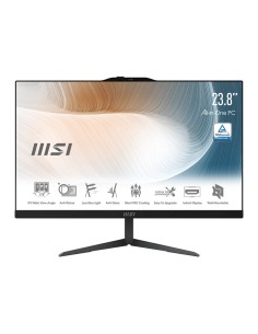 MSI Modern AM242 11M-864EU 60,5 cm (23.8") 1920 x 1080 Pixeles Intel® Pentium® Gold 4 GB DDR4-SDRAM 128 GB SSD PC todo en uno