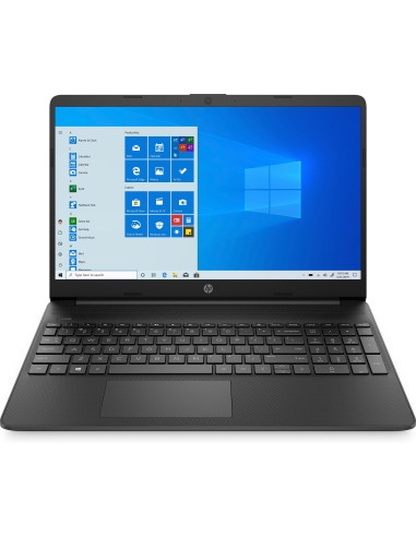 HP 15s-fq0005ns Portátil 39,6 cm (15.6") HD Intel® Celeron® 8 GB DDR4-SDRAM 256 GB SSD Wi-Fi 5 (802.11ac) Windows 10 Home Negro