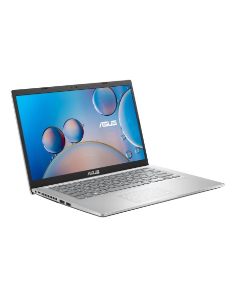 ASUS F415JA-BV882T - Portátil 14" HD (Core i3-1005G1, 8GB RAM, 256GB SSD, UHD Graphics, Windows 10 Home S) Plata Transparente -