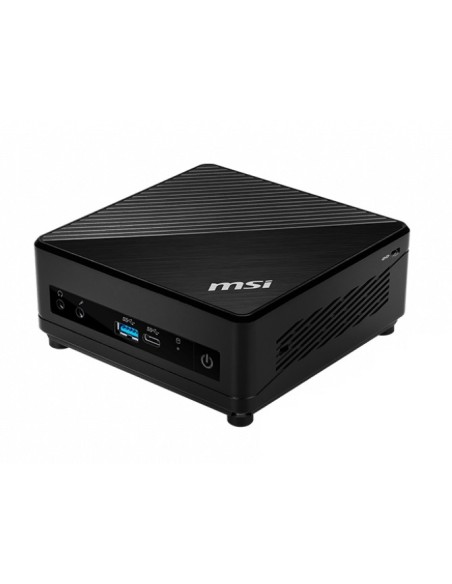MSI Cubi 10M-466ES i5-10210U mini PC Intel® Core™ i5 8 GB DDR4-SDRAM 512 GB SSD Windows 11 Home Negro