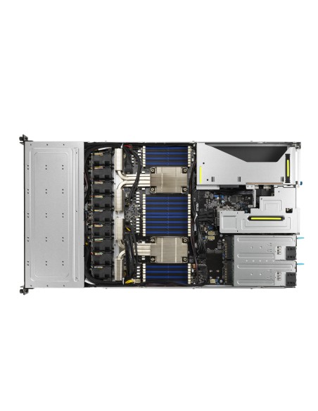 ASUS RS700-E10-RS12U 10G 12NVME Intel C621A LGA 4189 Bastidor (1U) Negro