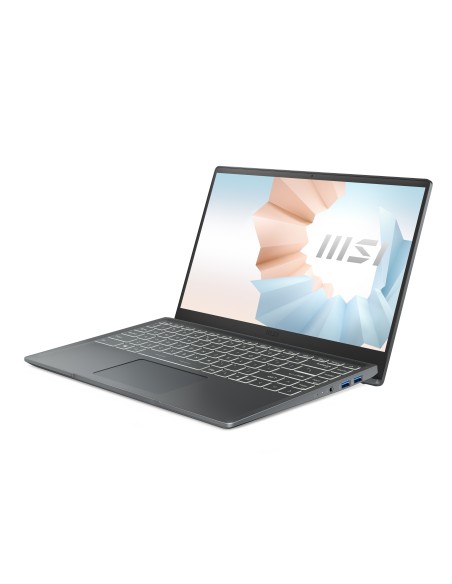 MSI Modern 14 B11SBU-498XES Portátil 35,6 cm (14") Full HD Intel® Core™ i7 16 GB DDR4-SDRAM 512 GB SSD NVIDIA GeForce MX450