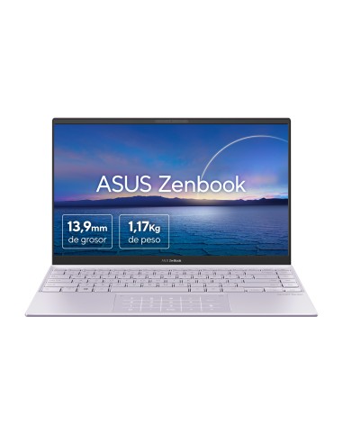 ASUS ZenBook 14 UX425EA-KI836 - Portátil " Full HD (Core i7-1165G7, 16GB RAM, 512GB SSD, Iris Xe Graphics, Sin Sistema