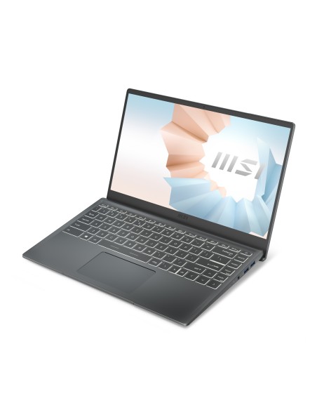 MSI Modern 14 B11MOU-1064XES Portátil 35,6 cm (14") Full HD Intel® Core™ i5 8 GB DDR4-SDRAM 512 GB SSD Wi-Fi 6 (802.11ax)