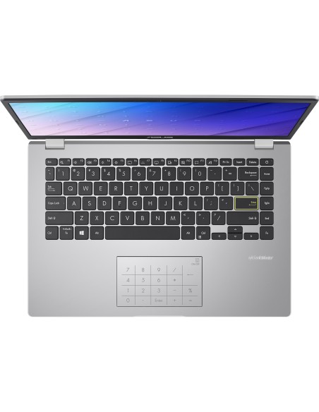 ASUS E410MA-EK018TS - Portátil 14" Full HD (Celeron N4020, 4GB RAM, 64GB eMMC, UHD Graphics 600, Windows 10 Home S) Azul Pavo
