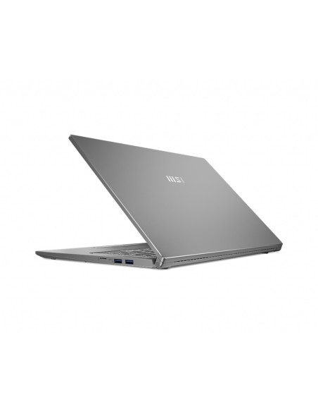 MSI Prestige 15 15.6" 4K Ultra HD Intel Core i7 1280P RTX 3050 Ti 4GB 32GB RAM 1TB SSD Windows 11 Home Gris Plata