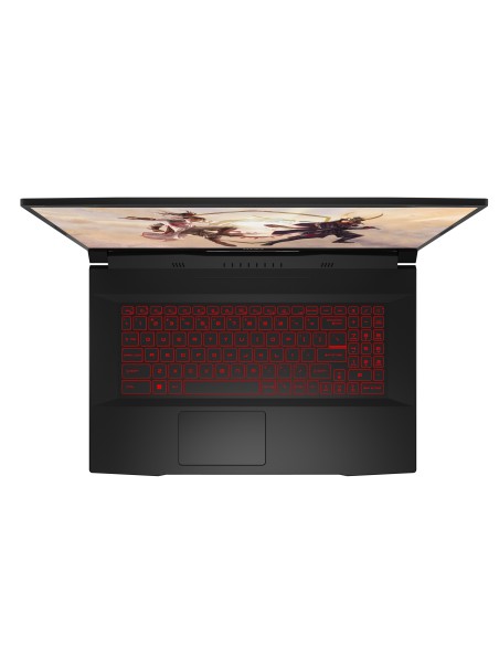 MSI Gaming GF76 12UD-087XES Katana Portátil 43,9 cm (17.3") Full HD Intel® Core™ i7 16 GB DDR4-SDRAM 512 GB SSD NVIDIA GeForce